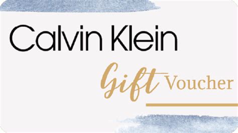 calvin klein gift card online|Calvin Klein vouchers.